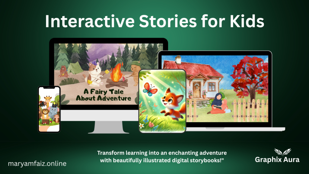 digital story books design